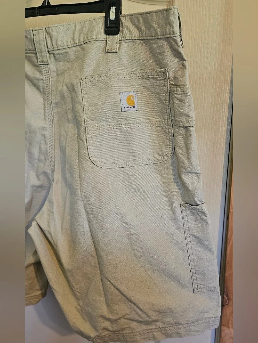 Carhartt Mens Loose Fit Canvas Utility Work Shorts Size 42